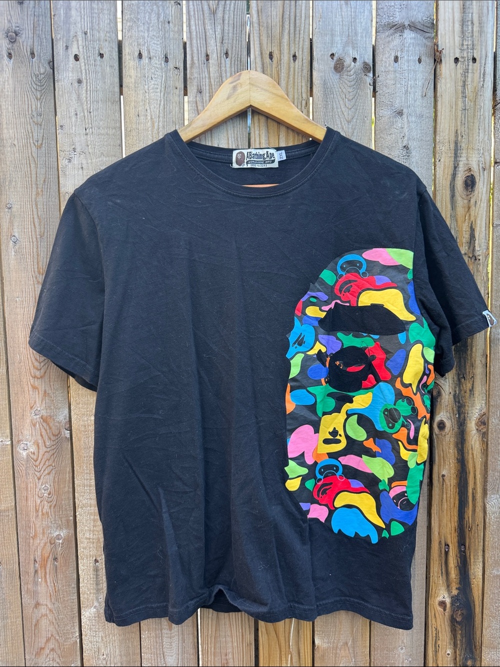 Abathing ape mens tee